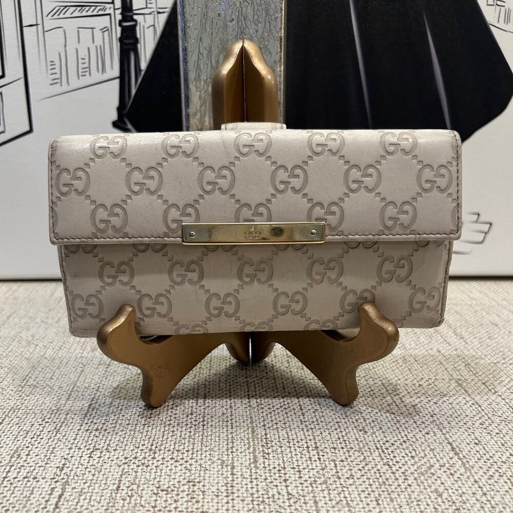 Gucci Guccissima Long Continental Wallet